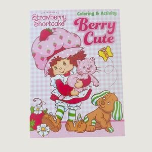 Strawberry Shortcake Coloring Book Berry Cute Activity Craft Book
